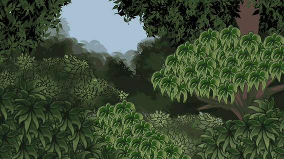 Forest Area - Kamadhenu and Nandini Film Background