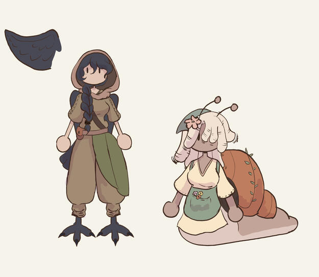 Cromantic Final Character Design