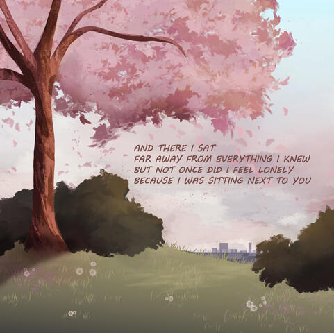 Under the Cherry Blossom - Illustrated Poem